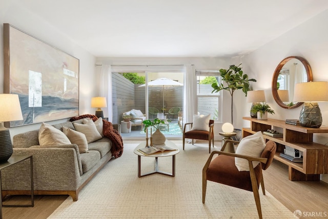 2364 Pacific Ave Unit 3, San Francisco, CA 94115 - living area featuring wood finished floors