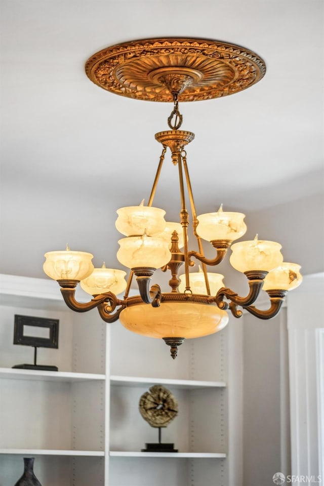 68 Castro St, San Francisco, CA 94114 - detailed view of a chandelier