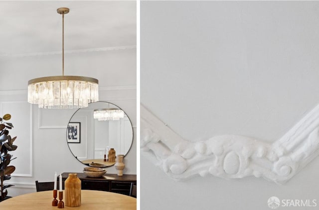 1982 Fell St, San Francisco, CA 94117 - detailed view of a chandelier