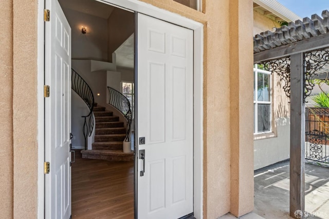 5317 Judsonville Dr, Antioch, CA 94531 - view of exterior entry with stucco siding