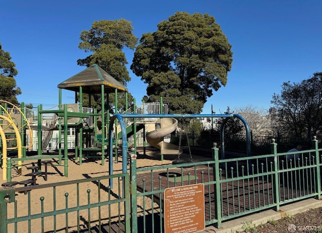 view of playground