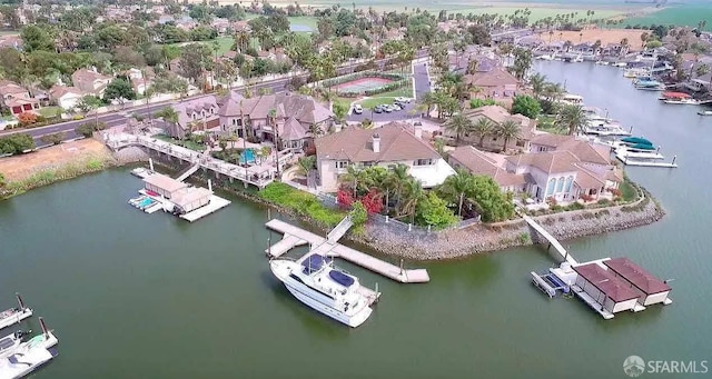 2220 Sunset Pt, Discovery Bay, CA 94505 - aerial perspective of suburban area featuring a nearby body of water and numerous boat docks