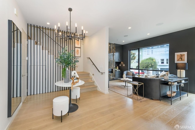 interior space with stairway