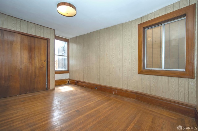 2567 Bryant St, San Francisco, CA 94110 - unfurnished bedroom with wood finished floors and a closet