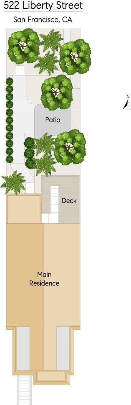 522 Liberty St, San Francisco, CA 94114 - map