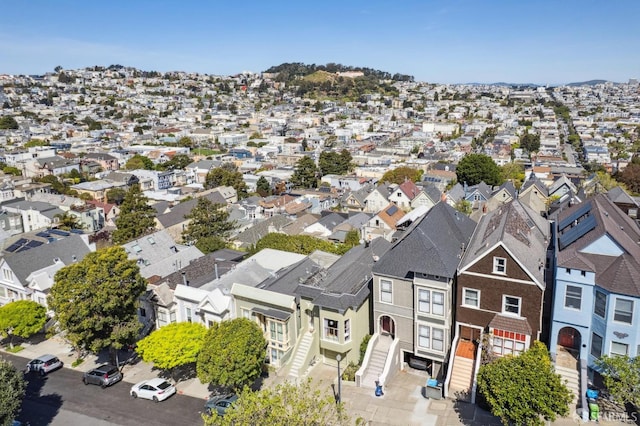 522 Liberty St, San Francisco, CA 94114 - drone / aerial view featuring a residential view