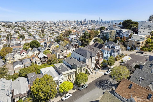522 Liberty St, San Francisco, CA 94114 - drone / aerial view featuring a residential view