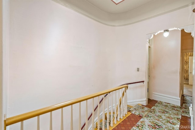 1075 Noe St, San Francisco, CA 94114 - corridor featuring an upstairs landing