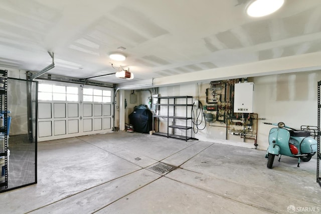 331 Vicente St, San Francisco, CA 94127 - garage with water heater and a garage door opener