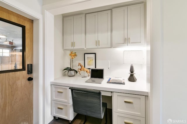 331 Vicente St, San Francisco, CA 94127 - office area featuring built in study area