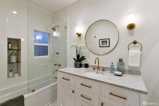 331 Vicente St, San Francisco, CA 94127 - full bath featuring shower / bathtub combination and vanity
