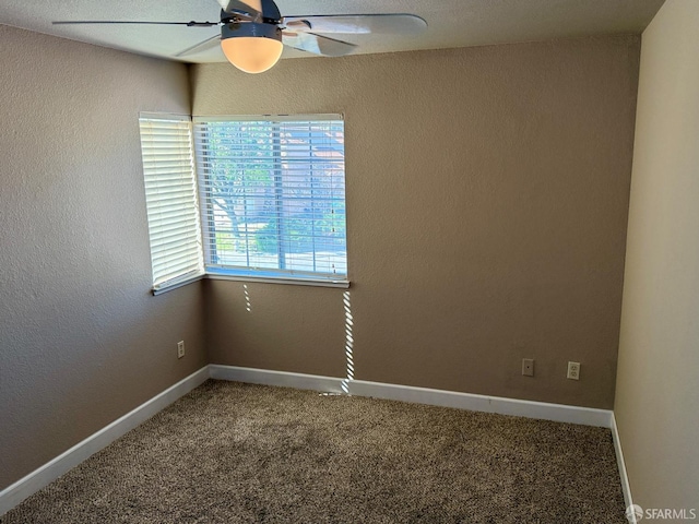 4400 Elk Dr, Antioch, CA 94531 - spare room with a ceiling fan, carpet flooring, and baseboards