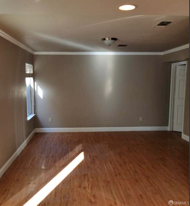 4400 Elk Dr, Antioch, CA 94531 - spare room with ornamental molding, wood finished floors, and baseboards