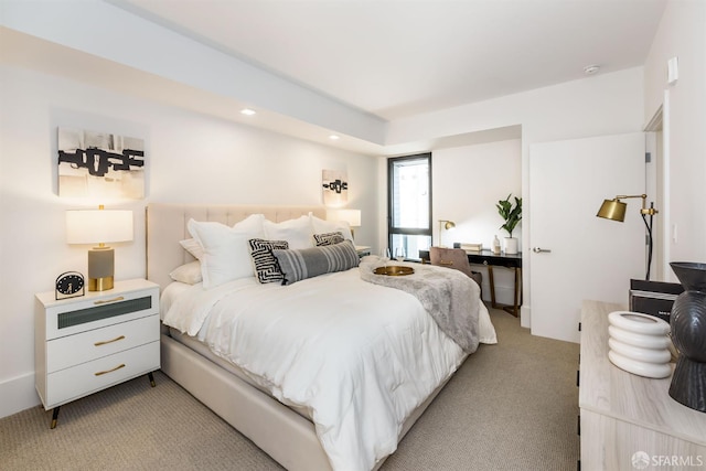 1288 Howard St Unit 505, San Francisco, CA 94103 - bedroom featuring light colored carpet and recessed lighting