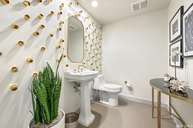 bathroom with toilet