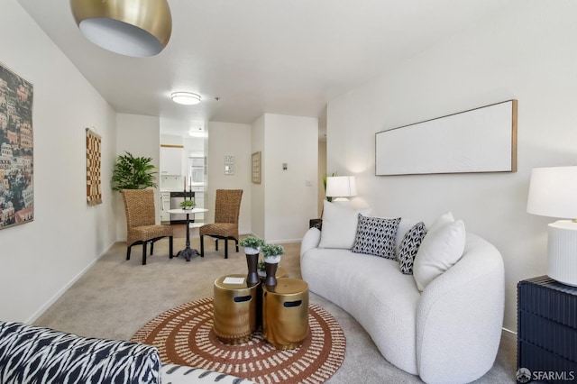 1945 Washington St Unit 412, San Francisco, CA 94109 - carpeted living room featuring baseboards