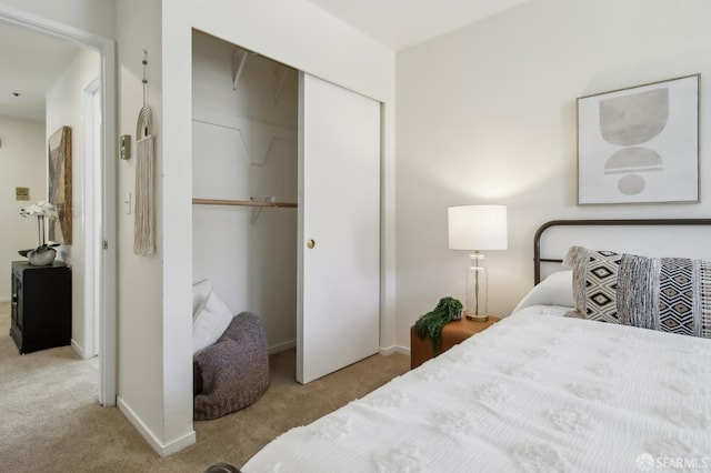 1945 Washington St Unit 412, San Francisco, CA 94109 - carpeted bedroom with a closet and baseboards