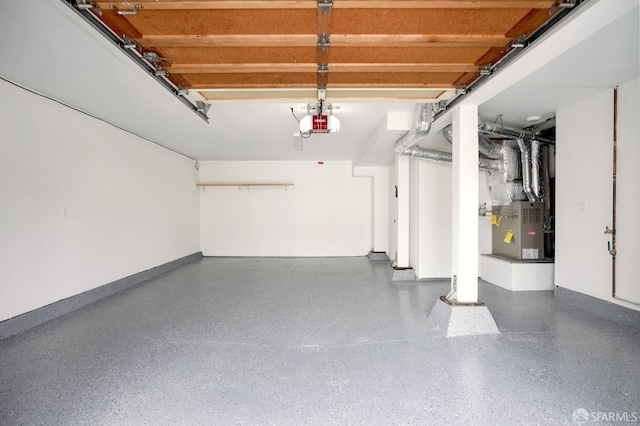 1643 43rd Ave, San Francisco, CA 94122 - garage with heating unit and a garage door opener