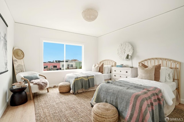 1643 43rd Ave, San Francisco, CA 94122 - bedroom with wood finished floors