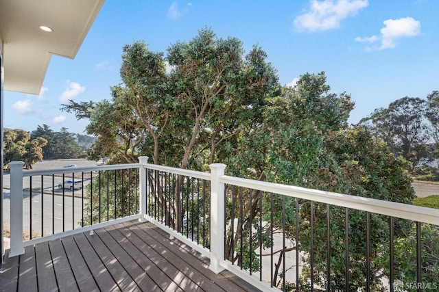view of deck