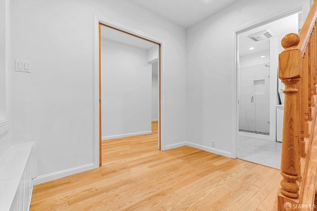 3870 18th St, San Francisco, CA 94114 - spare room with light wood finished floors, baseboards, and recessed lighting