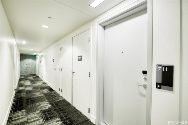 view of corridor