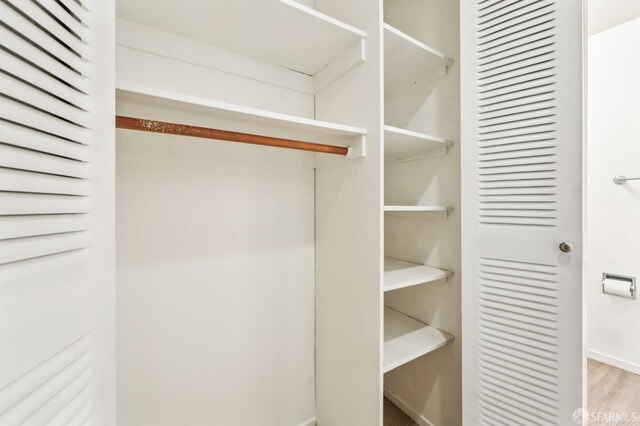 95 Ora Way Unit 303F, San Francisco, CA 94131 - walk in closet featuring wood finished floors