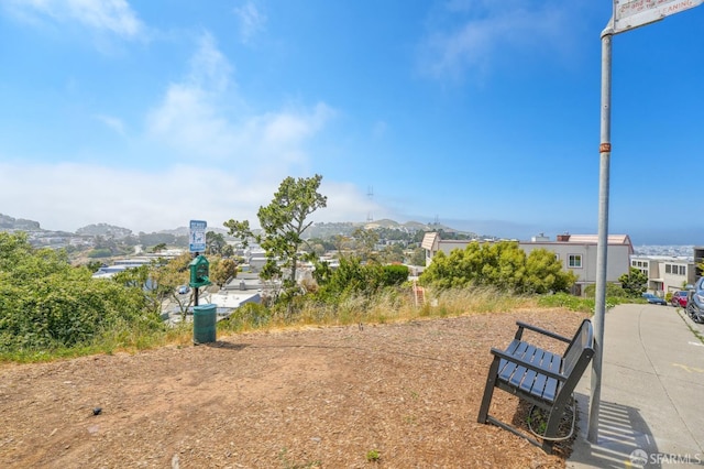 95 Ora Way Unit 303F, San Francisco, CA 94131 - view of yard featuring a mountain view