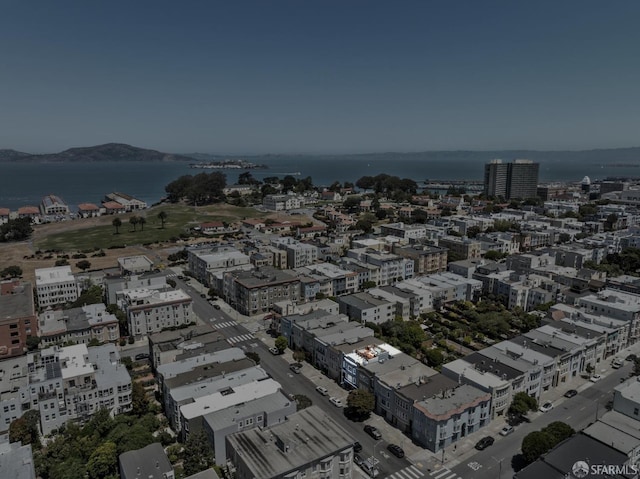 3226 Octavia St, San Francisco, CA 94123 - aerial overview of property's location with a large body of water