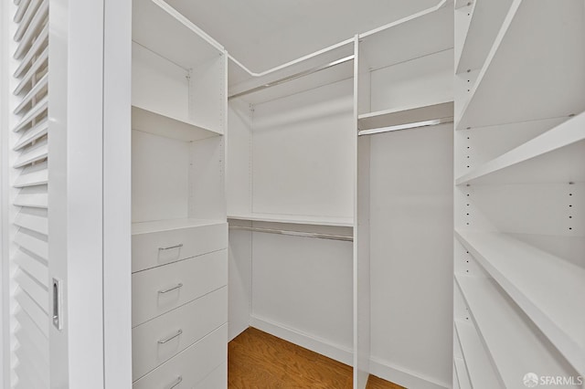229 Brannan St Unit 12C, San Francisco, CA 94107 - spacious closet featuring light wood finished floors