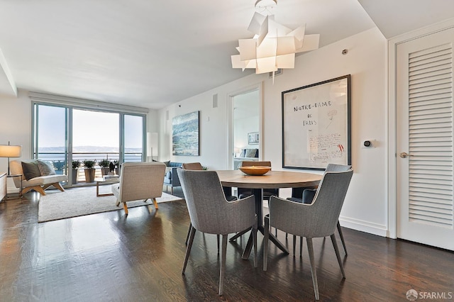 229 Brannan St Unit 12C, San Francisco, CA 94107 - dining room with dark wood-style floors