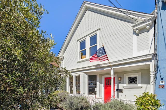 61 Homestead St, San Francisco, CA 94114 - view of front of home featuring a porch