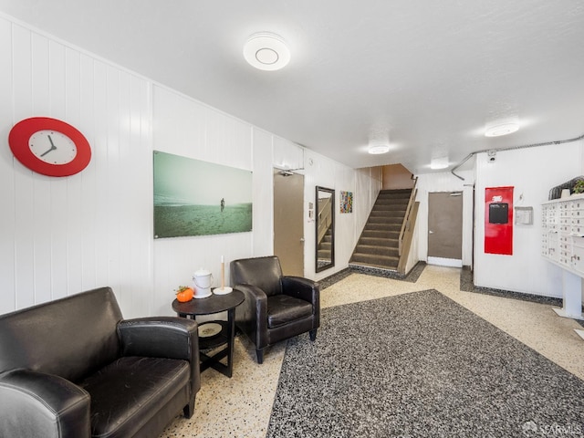 1220 La Playa St Unit 105, San Francisco, CA 94122 - building lobby featuring stairway