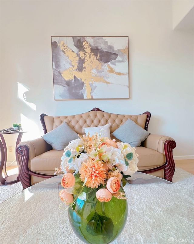 1951 Ofarrell St Unit 420, San Mateo, CA 94403 - living room featuring baseboards