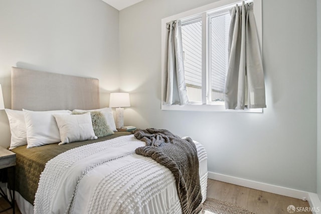 3011 Van Ness Ave, San Francisco, CA 94109 - bedroom with wood finished floors and baseboards