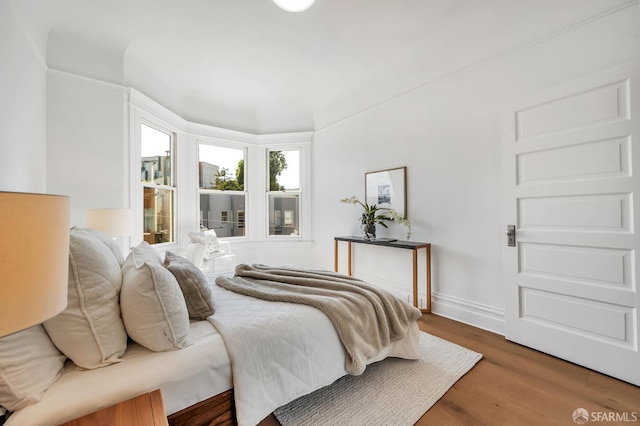 291 Church St, San Francisco, CA 94114 - bedroom with wood finished floors and baseboards