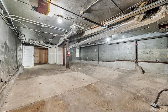 291 Church St, San Francisco, CA 94114 - view of unfinished basement