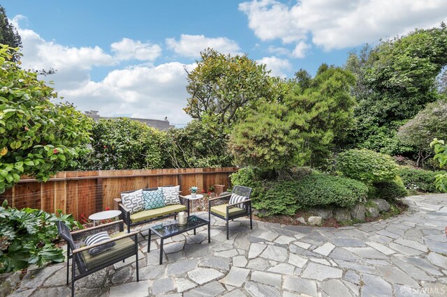 1475 Monterey Blvd, San Francisco, CA 94127 - view of patio / terrace featuring an outdoor living space