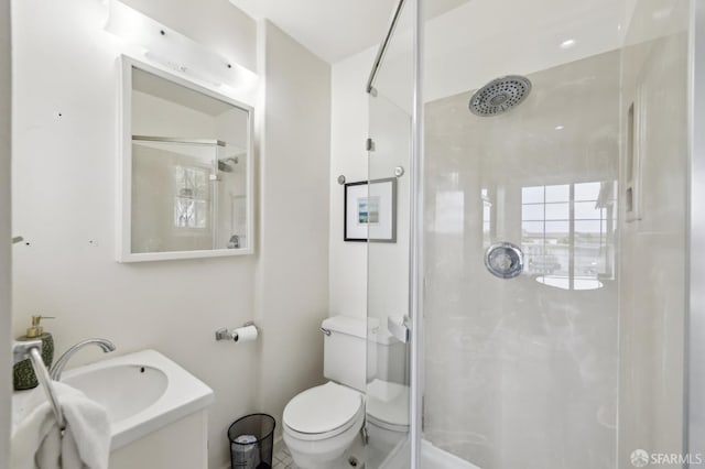 1475 Monterey Blvd, San Francisco, CA 94127 - full bath featuring a shower stall, toilet, and vanity