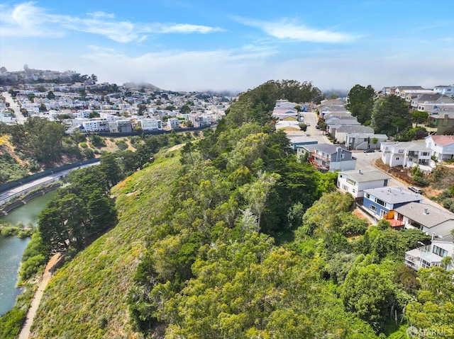 173 Warren Dr, San Francisco, CA 94131 - aerial perspective of suburban area featuring a large body of water