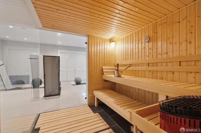 view of sauna / steam room