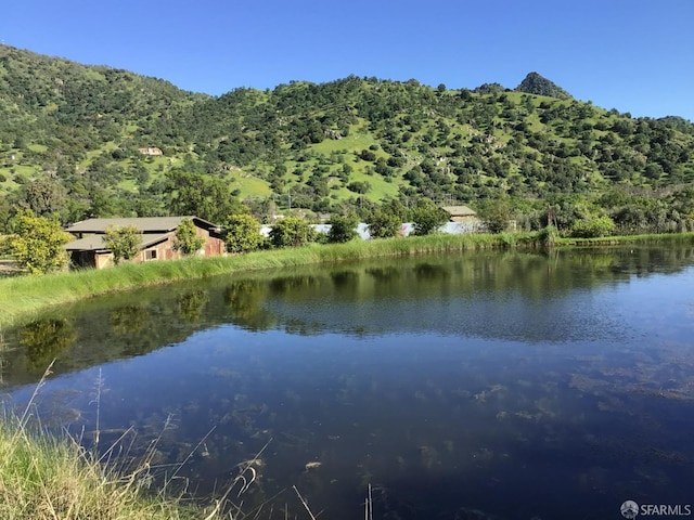 water view featuring a mountain view