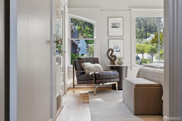 sunroom / solarium with a healthy amount of sunlight