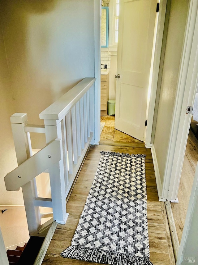 22 NE Selfridge St, Vallejo, CA 94590 - hall featuring light wood-style flooring and baseboards