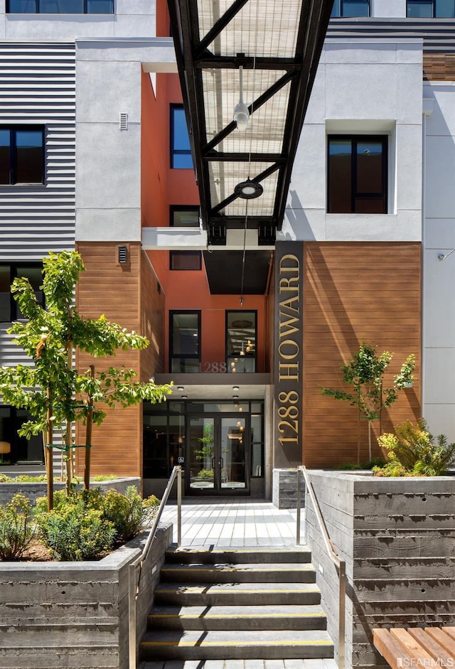 1288 Howard St Unit 101, San Francisco, CA 94103 - doorway to property featuring french doors
