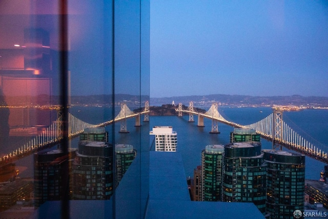 488 Folsom St Unit 5501, San Francisco, CA 94105 - view of city with a notable bridge and a large body of water