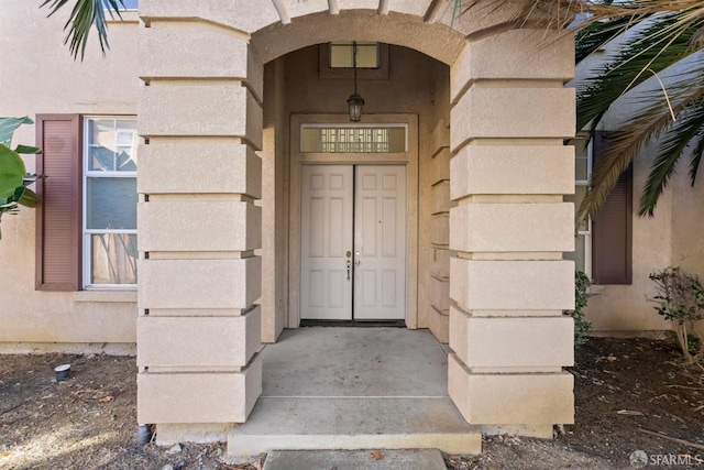 view of property entrance