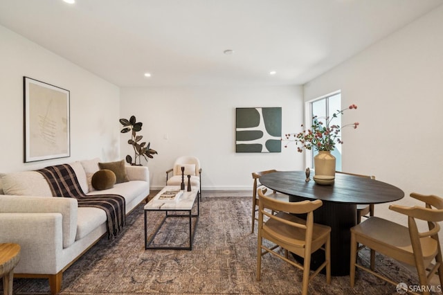 363 Prague St, San Francisco, CA 94112 - living area featuring recessed lighting and wood finished floors