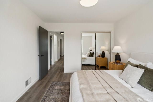 363 Prague St, San Francisco, CA 94112 - bedroom with wood finished floors and a closet