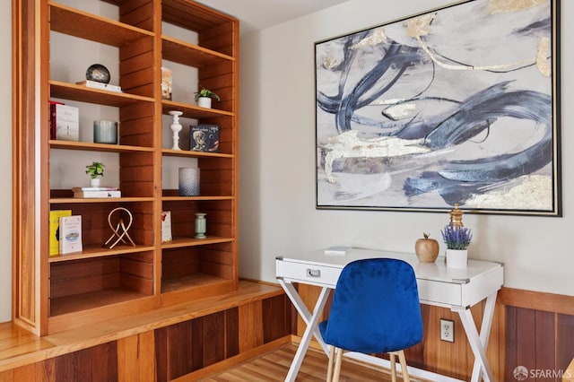 1285 Holloway Ave, San Francisco, CA 94132 - office area with wood finished floors